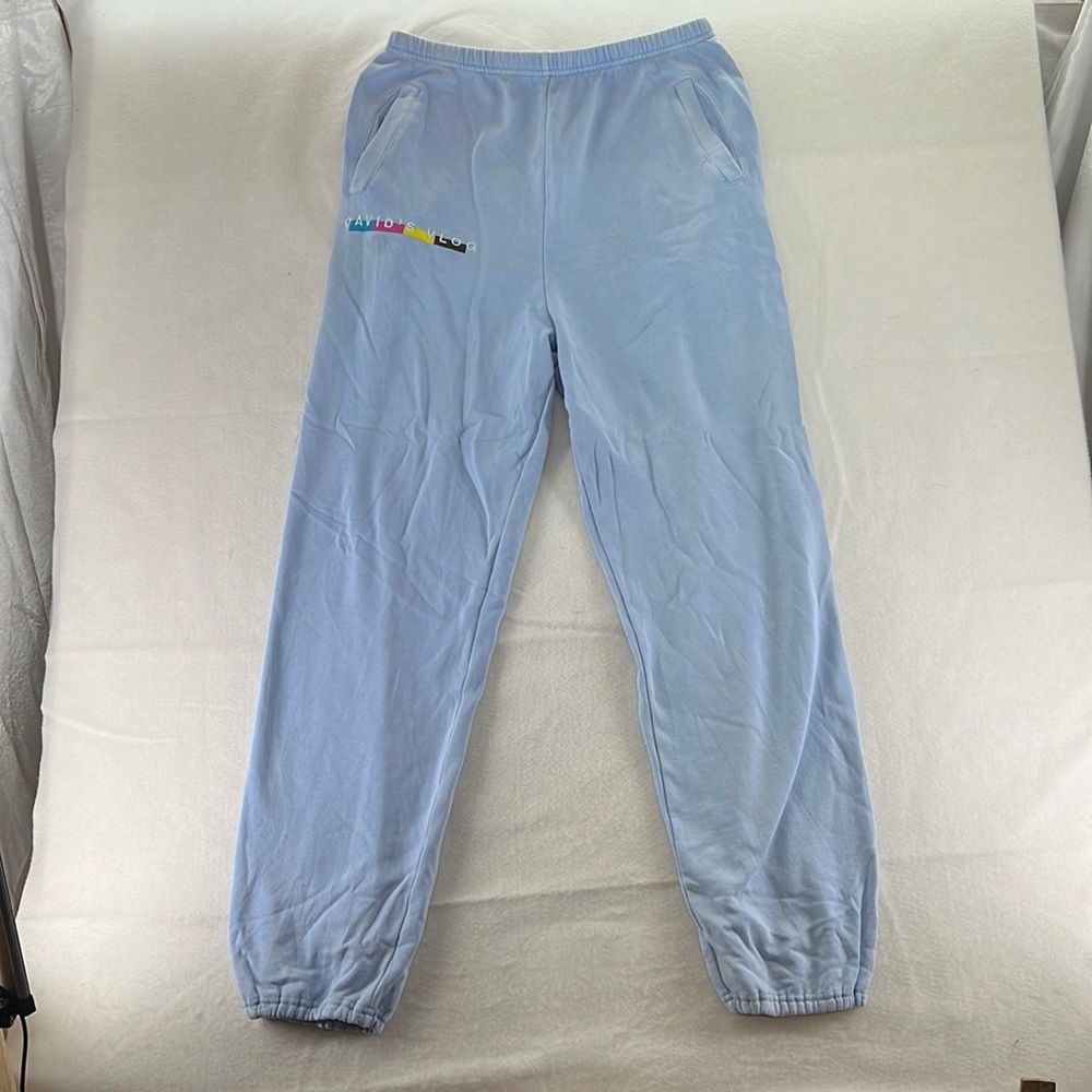 Fanjoy Davids Blog Sweatpants Blue Womens Size M David Dobrik Merch